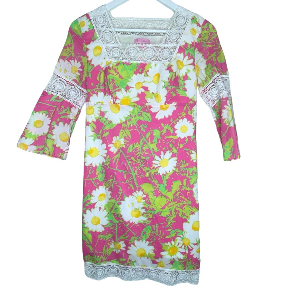 Lilly Pulitzer Chapman floral tunic dress, sz XS